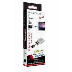 LETTORE DI SCHEDA USB2.0 / MICRO SD CARD ADATTATORE 480MBPS PC NOTEBOOK LTO-SM01
