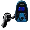 LETTORE MP3 MULTIFUNZIONE WIRELESS 2.1A CARICABATTERIA DOPPIO USB PER AUTO Q-B68