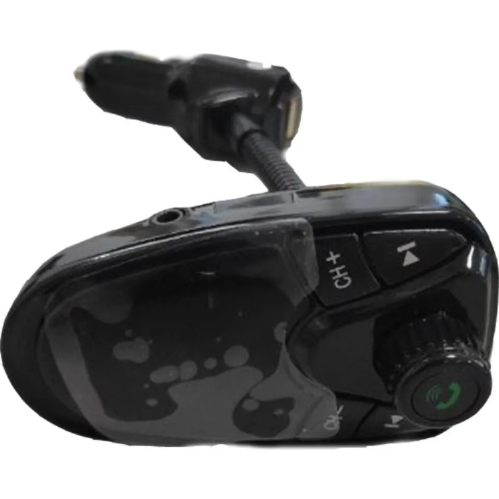 LETTORE MP3 MULTIFUNZIONE WIRELESS 2.1A CARICABATTERIA DOPPIO USB PER AUTO Q-B68