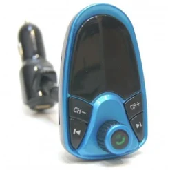 LETTORE MP3 MULTIFUNZIONE WIRELESS 2.1A CARICABATTERIA DOPPIO USB PER AUTO Q-B68
