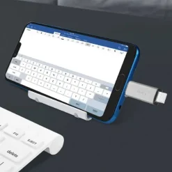 LETTORE SCHEDE SD/MICRO-SD CONNETTORE TYPE-C FUNZIONE OTG CON USB FEMMINA TPC516