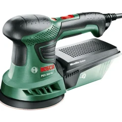 LEVIGATRICE BOSCH PEX 300 AE ROTO ORBITALE 270 WATT LUCIDATRICE + 25 FOGLI