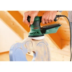 LEVIGATRICE BOSCH PEX 300 AE ROTO ORBITALE 270 WATT LUCIDATRICE + 25 FOGLI