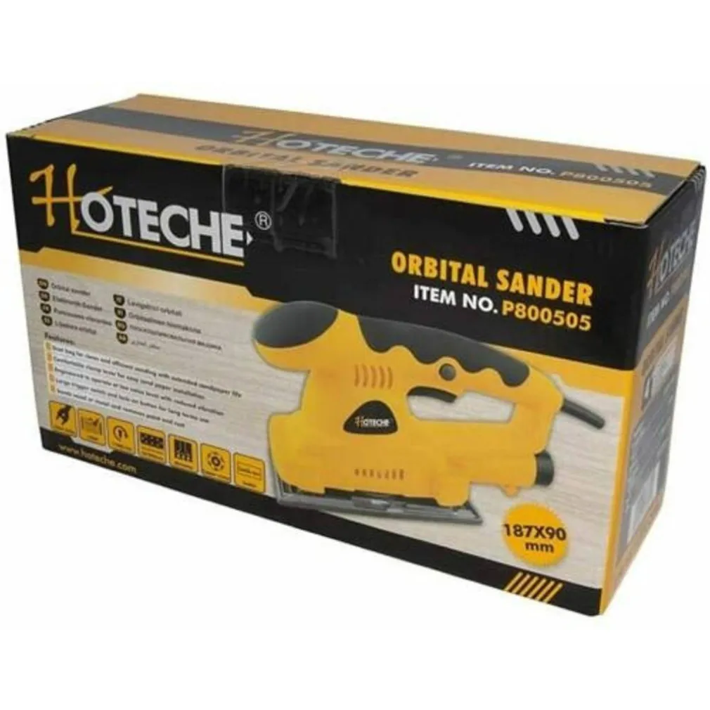 LEVIGATRICE ORBITALE 180W PER LEGNO MURO CON SISTEMA DI ASPIRAZIONE P800505