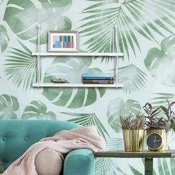 LIBRERIA MENSOLE SCAFFALE PARETE DESIGN MODERNA LEGNO METALLO 2 RIPIANI BIANCO