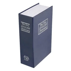 LIBRO CASSAFORTE SALVADANAIO SEGRETO SOLDI GIOIELLI 265 X 200 X 65 MM