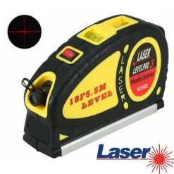 LIVELLA LASER METRO 5MT MULTIFUNZIONE PRO LV03 DI PRECISIONE PROFESSIONALE