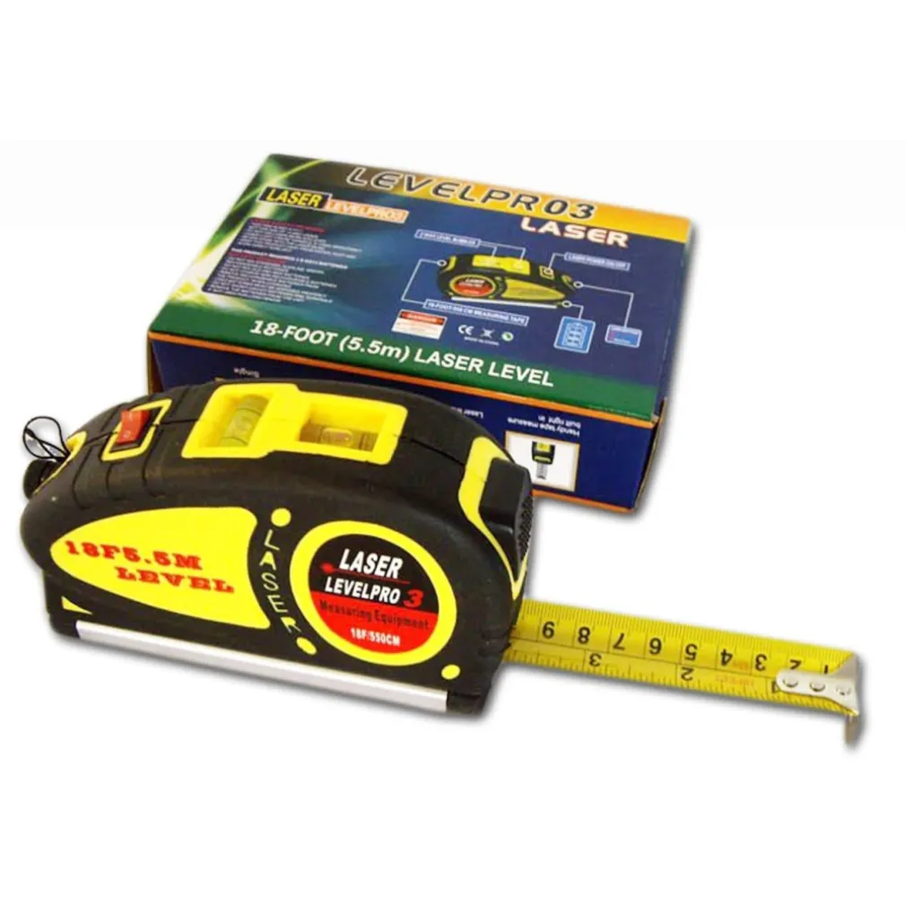LIVELLA LASER METRO 5MT MULTIFUNZIONE PRO LV03 DI PRECISIONE PROFESSIONALE
