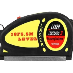 LIVELLA LASER METRO 5MT MULTIFUNZIONE PRO LV03 DI PRECISIONE PROFESSIONALE