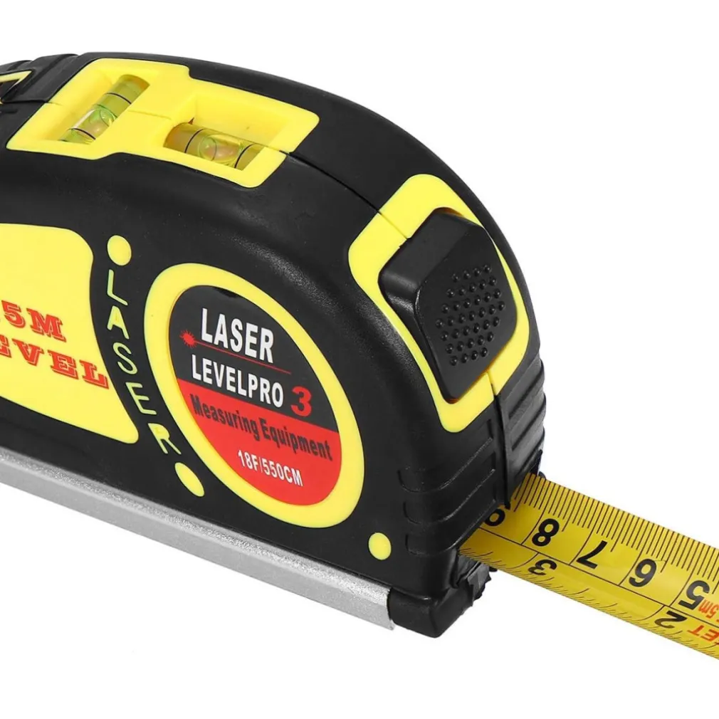 LIVELLA LASER METRO 5MT MULTIFUNZIONE PRO LV03 DI PRECISIONE PROFESSIONALE