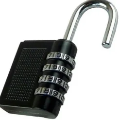 LUCCHETTO A COMBINAZIONE 4 CIFRE BAGAGLI VALIGIE ARMADIETTI SICUREZZA