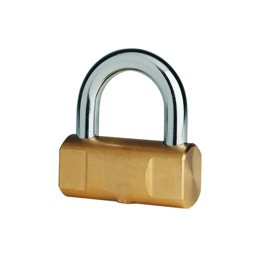 LUCCHETTO AD ARCO CORTO 70 MM CORAZZATO BLOCCA CORONA MOTO BICI NAUTICO MARINO