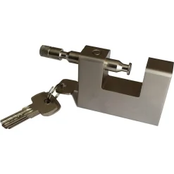 LUCCHETTO DI SICUREZZA RESISTENTE ANTISCASSO BLINDATO IN ACCIAIO