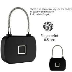 LUCCHETTO SERRATURA SMART IMPRONTA DIGITALE TELECOMANDO SENZA CHIAVE APP Q-P63