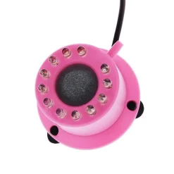 LUCE 12 LED RGB ACQUARIO CON BOLLE ARIA PIETRA POROSA PESCI PIANTE DECORAZIONE