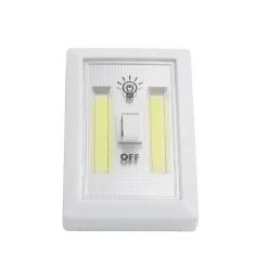 LUCE A LED COB SWITCH 2 STRIP LED LUCE ARMADIO CANTINA CREDENZA CASA 200 LUMENS