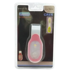 LUCE A MOLLETTA TASCABILE SPORT BICI TORCIA TIPO MAGNETICO RESISTENTE DT-2050