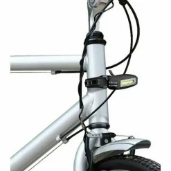 LUCE ANTERIORE LED COB RICARICABILE USB BICI CICLO BICICLETTA BIANCO TE-B0086