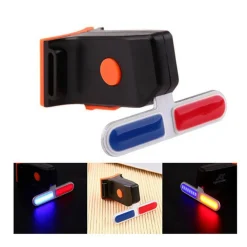 LUCE POSTERIORE BICI LUCI DI CODA RICARICABILE USB IMPERMEABILE BICICLETTA 0082