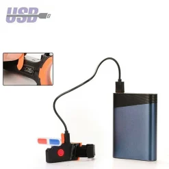 LUCE POSTERIORE BICI LUCI DI CODA RICARICABILE USB IMPERMEABILE BICICLETTA 0082