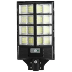LUCE SOLARE LED LAMPIONE PER PARCO GIOCHI CORTILE STRADA PARCHEGGIO 400 W TELECOMANDO