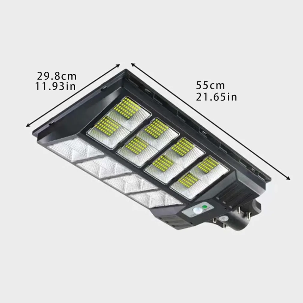 LUCE SOLARE LED LAMPIONE PER PARCO GIOCHI CORTILE STRADA PARCHEGGIO 400 W TELECOMANDO