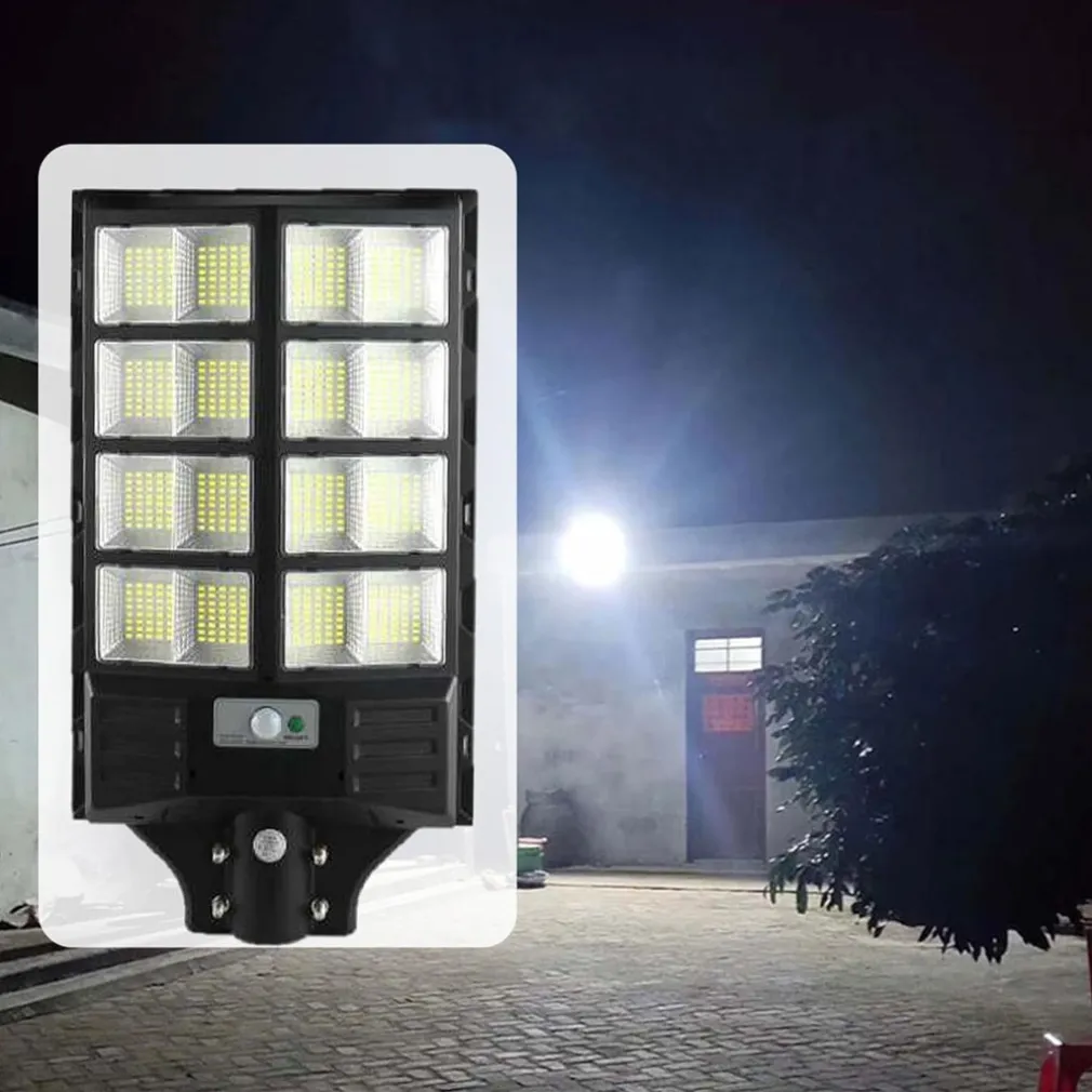 LUCE SOLARE LED LAMPIONE PER PARCO GIOCHI CORTILE STRADA PARCHEGGIO 400 W TELECOMANDO