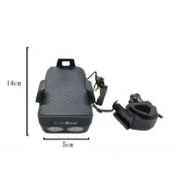 LUCE TORCIA ANTERIORE PER BICI BICICLETTA CON CAMPANELLO INCORPORATO IPX6 T-9293