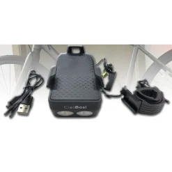 LUCE TORCIA ANTERIORE PER BICI BICICLETTA CON CAMPANELLO INCORPORATO IPX6 T-9293