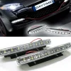 LUCI AUTO 8 LED PER FANALE DAYTIME - DIURNE WATERPROOF DC 12V PARAURTI AUTO