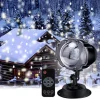 LUCI PROIETTORE LUCE NATALE LASER LIGHT LED ADDOBBI NATALIZI FIOCCO DI NEVE