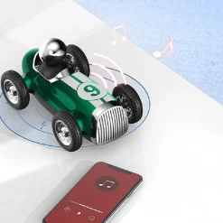 MACCHINA AUTO RETRÒ RADIOCOMANDATA F9 CAM WIFI SPEAKER BLUETOOTH APP SMARTPHONE