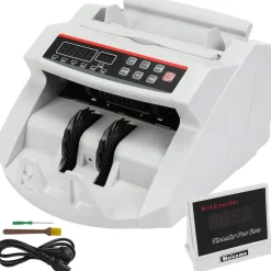 MACCHINA CONTABANCONOTE E RILEVATORE PROFESSIONALE VERIFICA BANCONOTE FALSEE 999