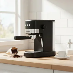 MACCHINA DA CAFFÈ MACINATO O CIALDE ESPRESSO 2IN1 1100W 15 BAR SERBATOIO 1,2LT RIMOVIBILE