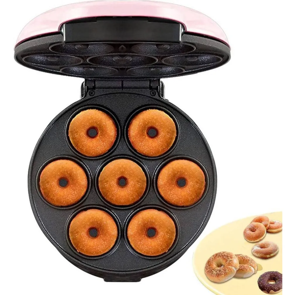 MACCHINA ELETTRICA PER CIAMBELLE FRITTELLE DOUBLE FACE RISCALDANTE ANTIADERENTE