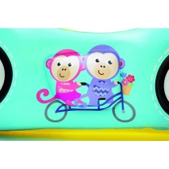 MACCHINA GONFIABILE BAMBINI 2 ANNI+ 119X79X51CM CON 25 PALLINE MULTICOLORE 93535