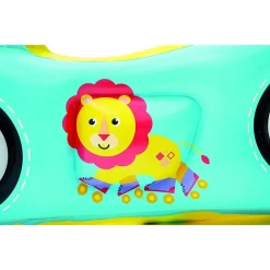 MACCHINA GONFIABILE BAMBINI 2 ANNI+ 119X79X51CM CON 25 PALLINE MULTICOLORE 93535