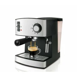 MACCHINA PER CAFFÈ ESPRESSO 850 WATT 1.6LT CAPPUCCINO SYSTEM 15 BAR CORPO INOX