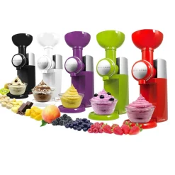 MACCHINA PER GELATO YOGURT NATURALI SWIRLIO BIG BOSS FROZEN FRUTTA DESSERT MAKER