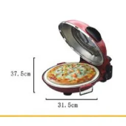 MACCHINA PER PIZZA ELETTRICO 1200WATT FORNETTO DOPPIO RISCALDAMENTO CASA TX-9569