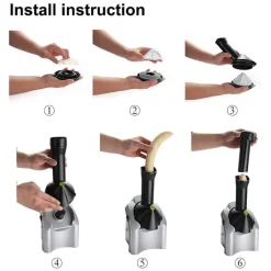 MACCHINA PER SORBETTI GELATI DI FRUTTA FRESCA SENZA LATTICINI YOGURT GELATIERA