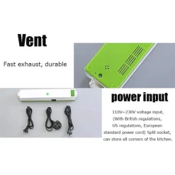 MACCHINA PER SOTTOVUOTO ALIMENTI PROFESSIONALE 30 CM CONFEZIONA CIBO CASA 100W