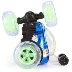 MACCHINA RADIOCOMANDATA ROTAZIONE A 360° GIOCATTOLO CON ACROBAZIONE LUCI E SUONI