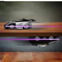 MACCHINA RADIOCOMANDATA TELECOMANDATA WALL CLIMBER SI MUOVE SU PARETE SOFFITTO