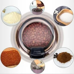 MACINA CAFFÈ SPEZIE PEPE NOCI FRUTTA ELETTRICO 150W CAPACITÀ 50G Q-YM188 MACININO