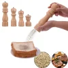 MACINA SALE E PEPE IN LEGNO CLASSICO 10CM MACININO MULINO AGITATORE TRITA SPEZIE