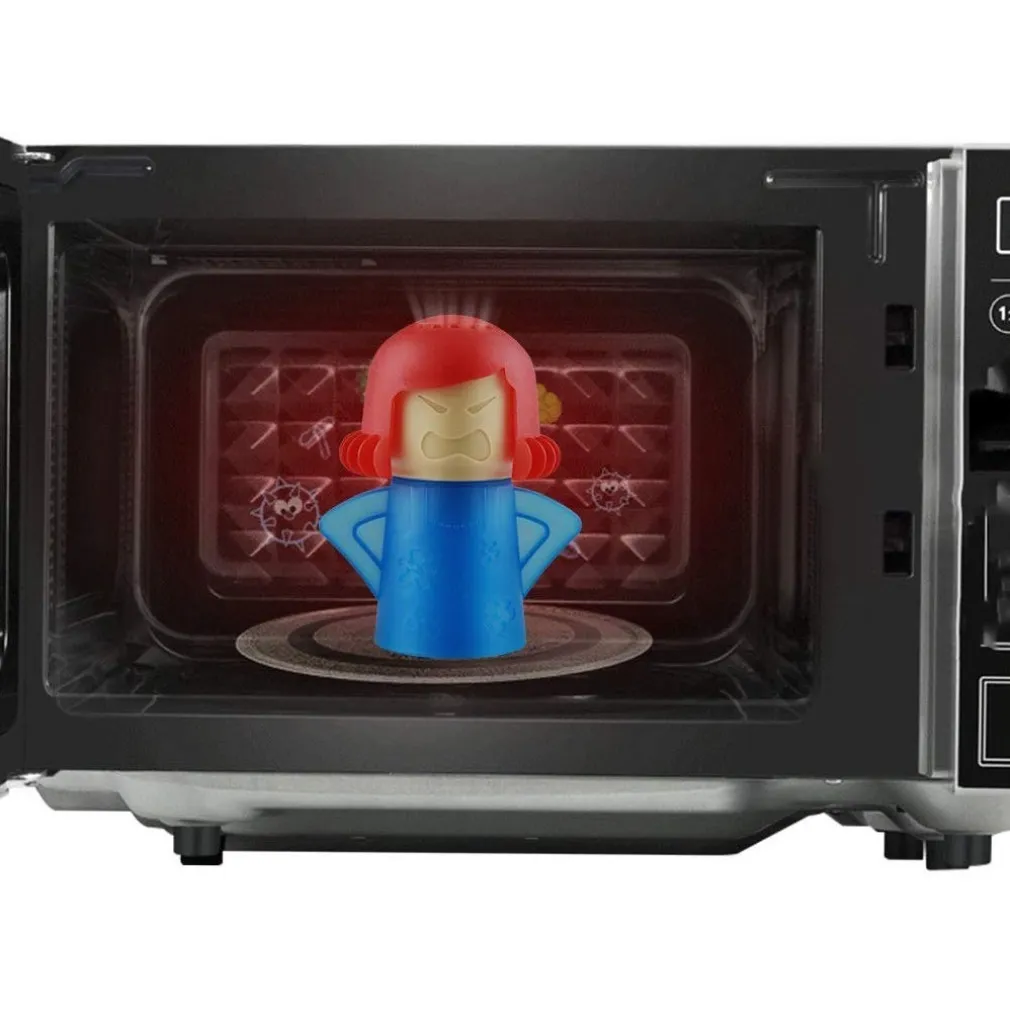 MAMMA ARRABBIATA PULISCI MICROONDE A VAPORE DISINFETTA DETERGE PULITORE FRIGO