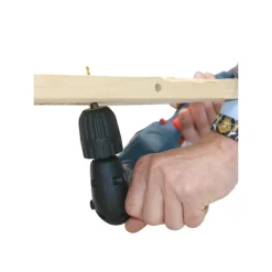 MANDRINO ANGOLARE 90° ACCESSORIO PER TRAPANO A CREMAGLIERA 0,6 - 10 MM