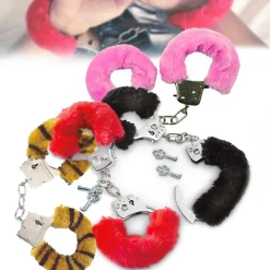 MANETTE PER MANI SEXY CON PELUCHE ROSA ROSSE NERO SERATE HOT GIOCHI EROTICI