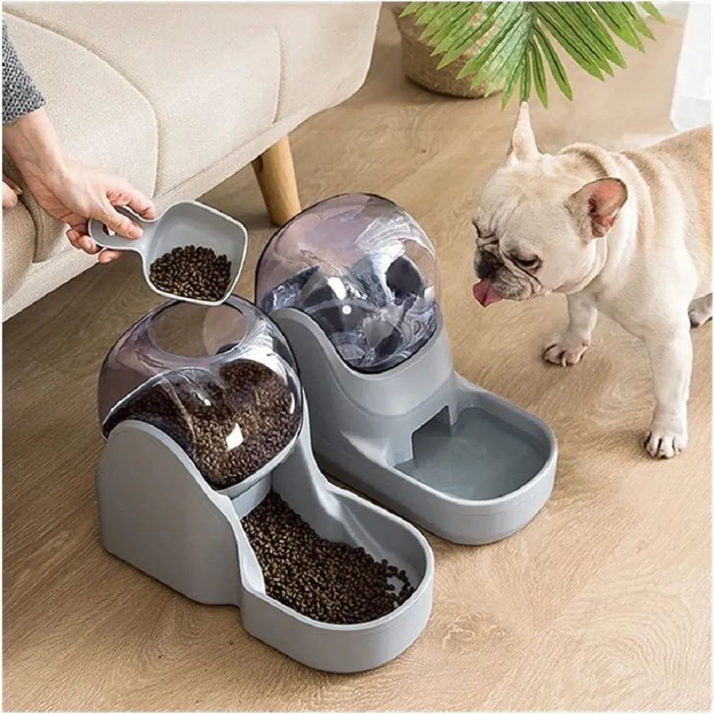 MANGIATOIA AUTOMATICA ANIMALI CIOTOLA GATTO ACQUA ALIMENTAZIONE DISTRIBUTORE 3.8L